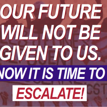 COMUNICADO: LUTAR PELO NOSSO FUTURO, NÃO NAS GUERRAS DELES: ESTUDANTES PELO FIM AO FÓSSIL E ORGANIZAÇÕES ESTUDANTIS DE TODA A EUROPA LANÇAM GREVE INTERNACIONAL PARA DIA 20 DE NOVEMBRO